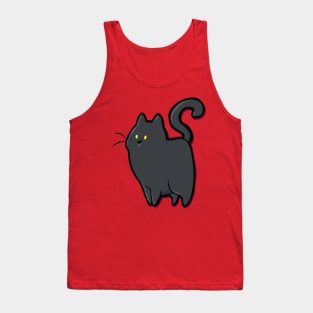 Black Cat Tank Top